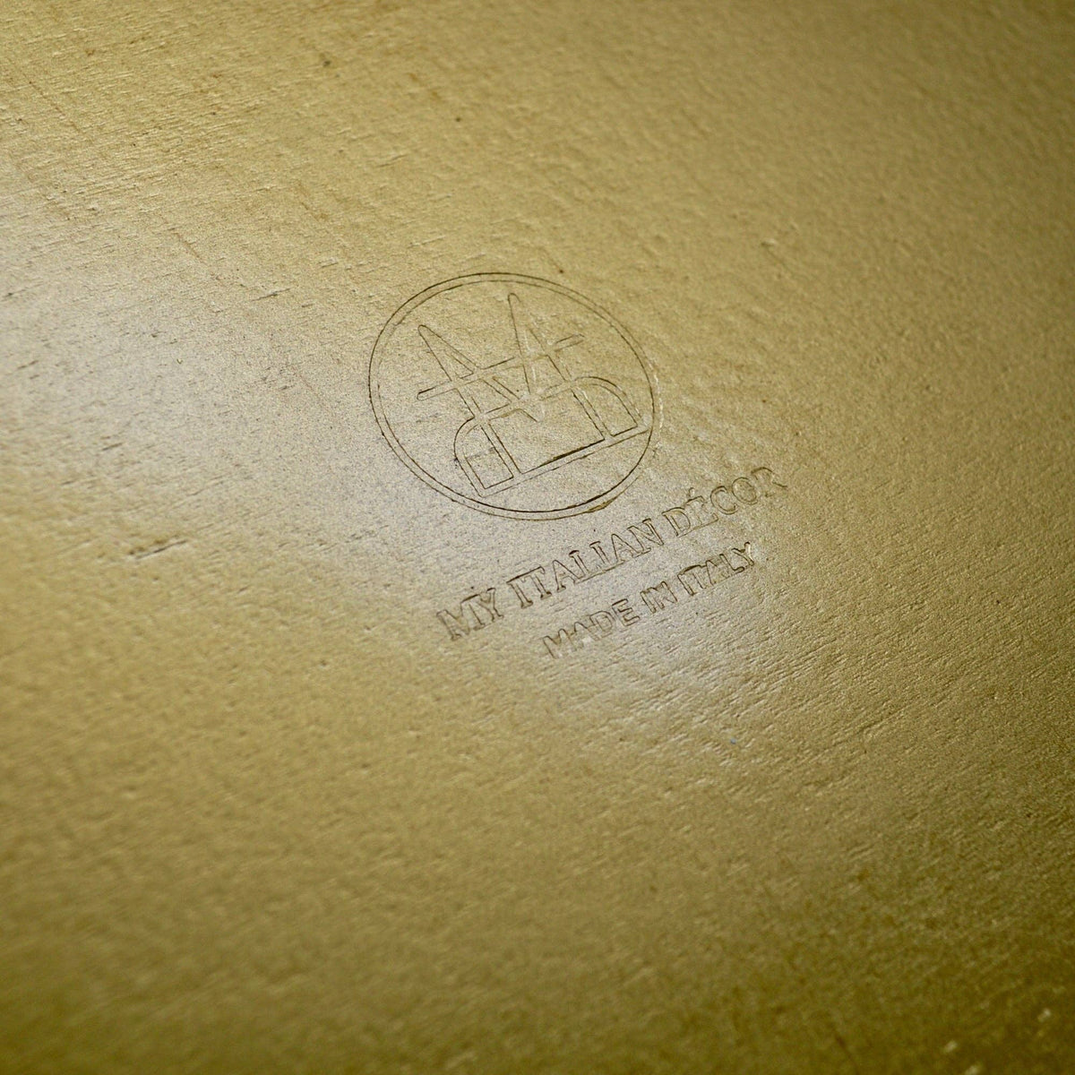 Florentine Carved Wood Oval Mini Tray, Made in Italy