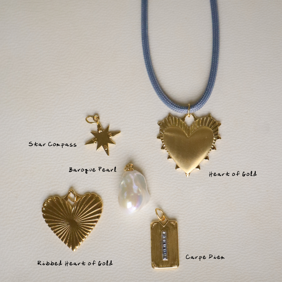 Slate Blue Necklace Cord