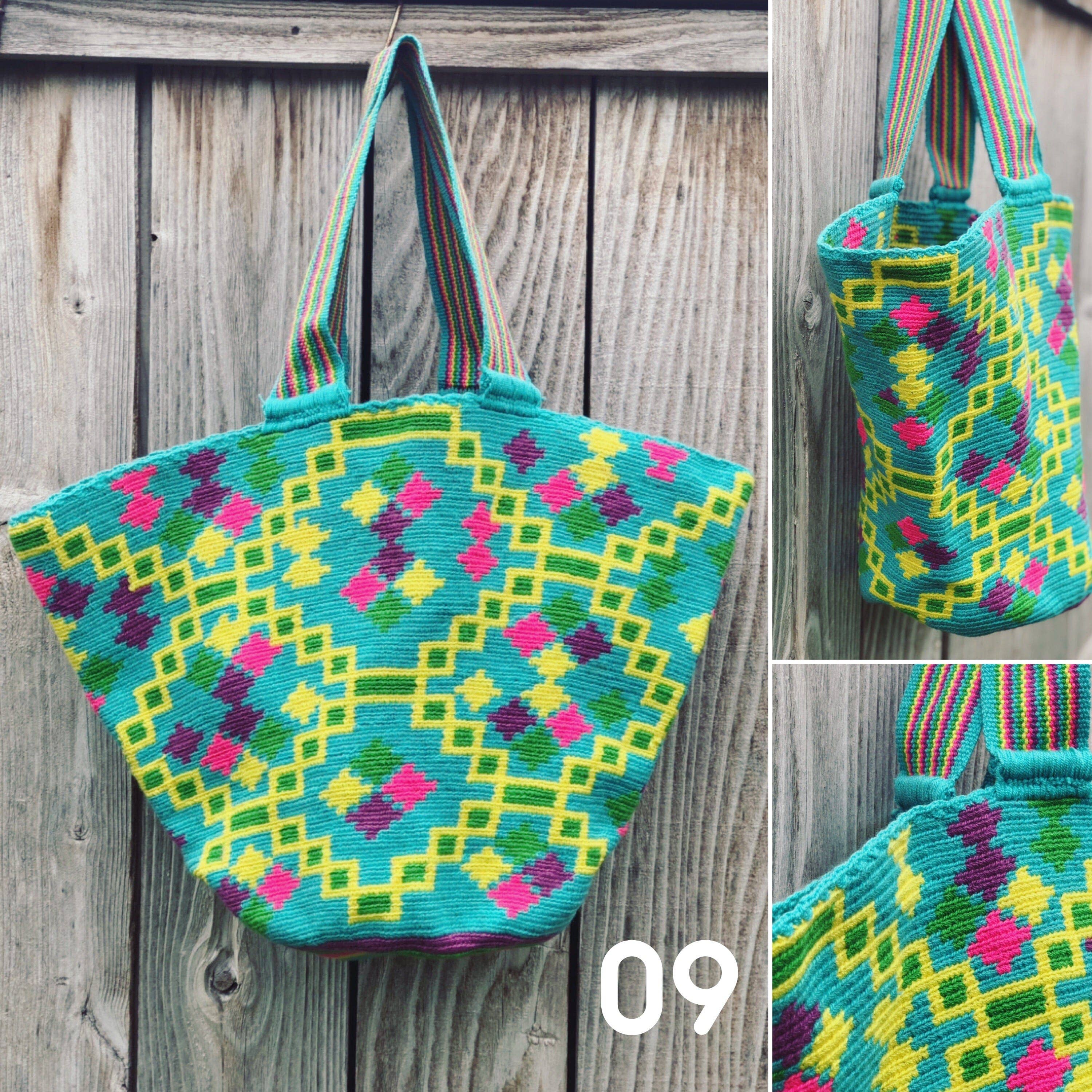 Summer Solstice Tote Bags | Summer Crochet Beach Totes