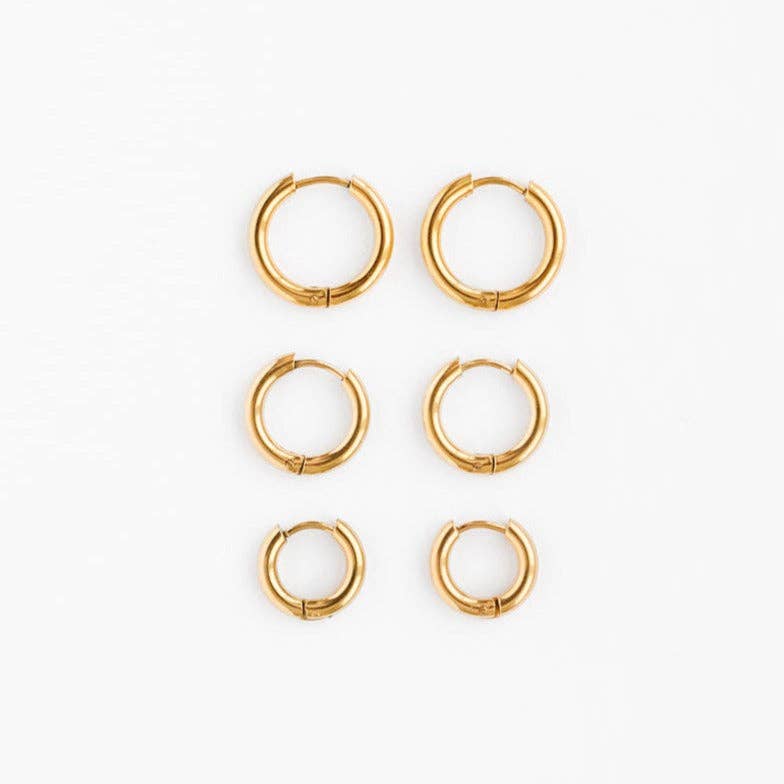 Endless Hoop: Gold / 10mm