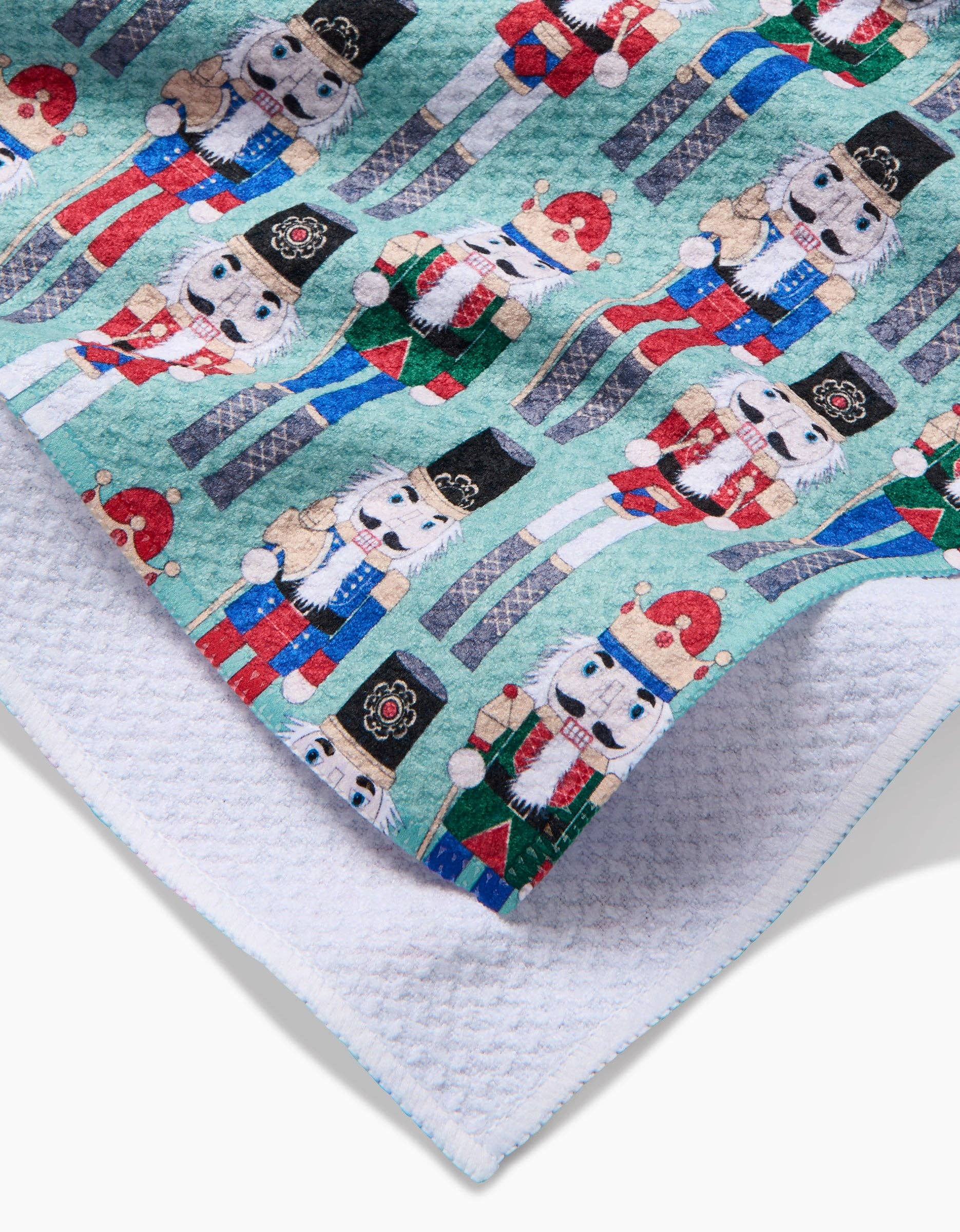 Nuts Cracking Tea Towel