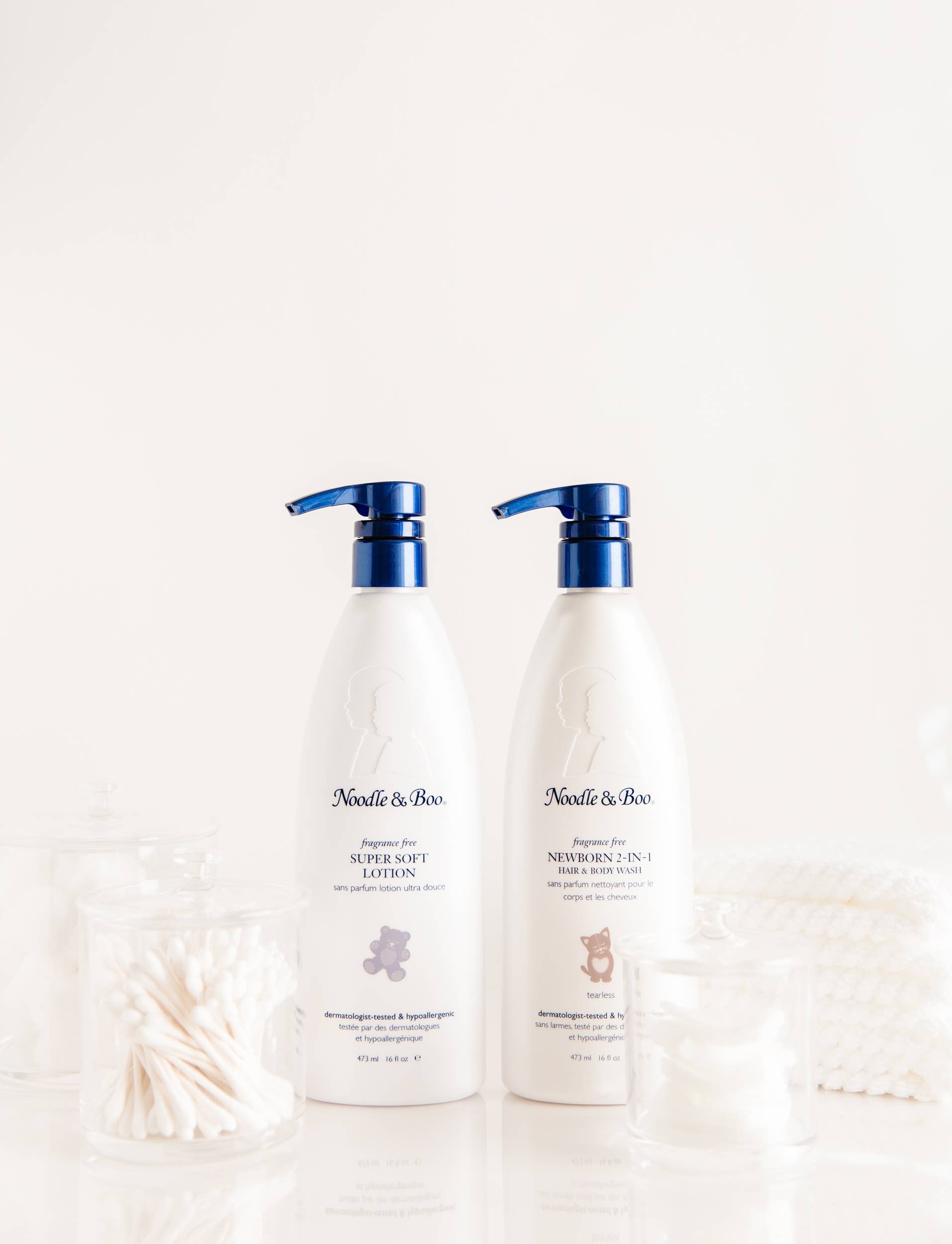 Newborn 2-in-1 Hair & Body Wash, Fragrance-Free, 16 oz