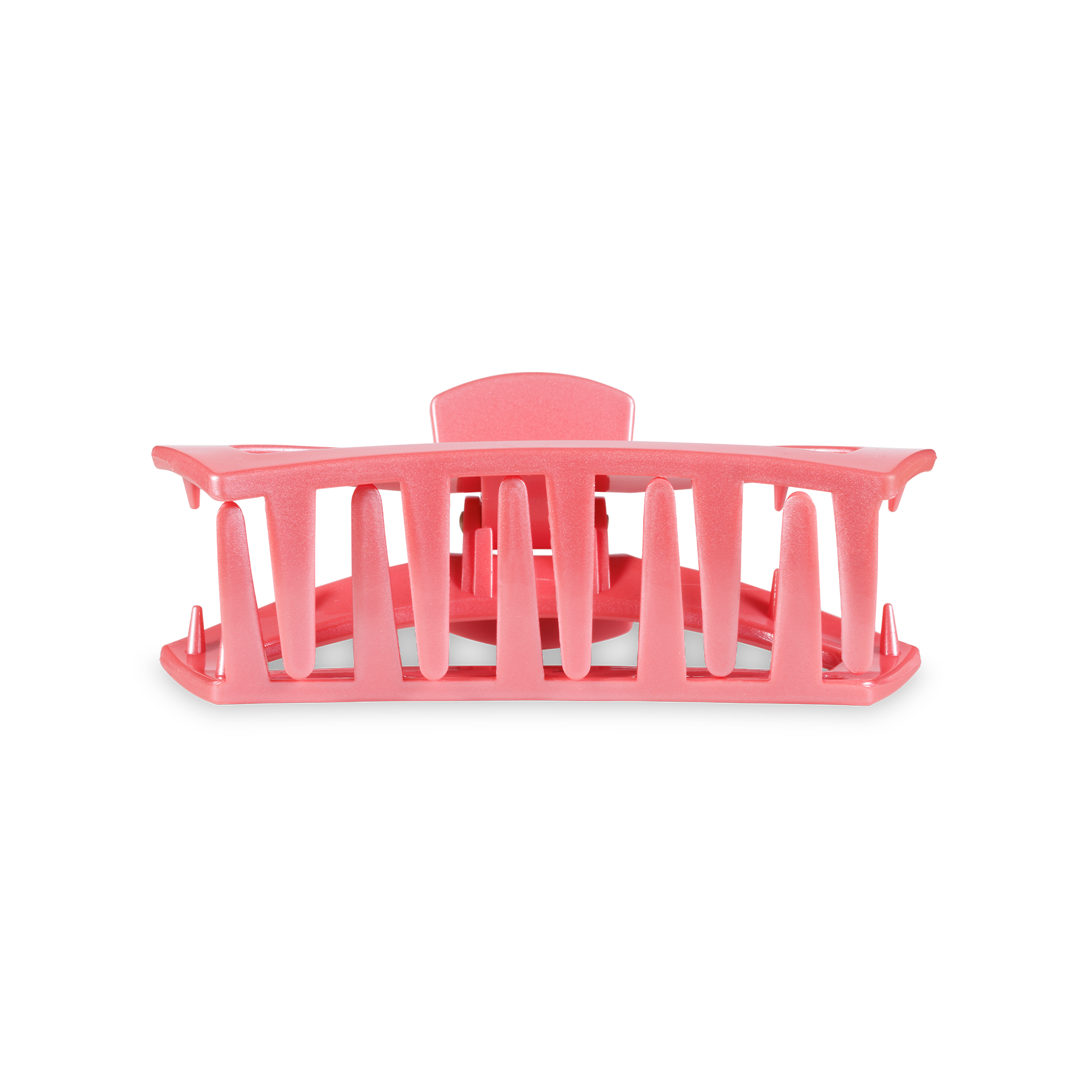 Open Hair Clip | Small | Calming Coral