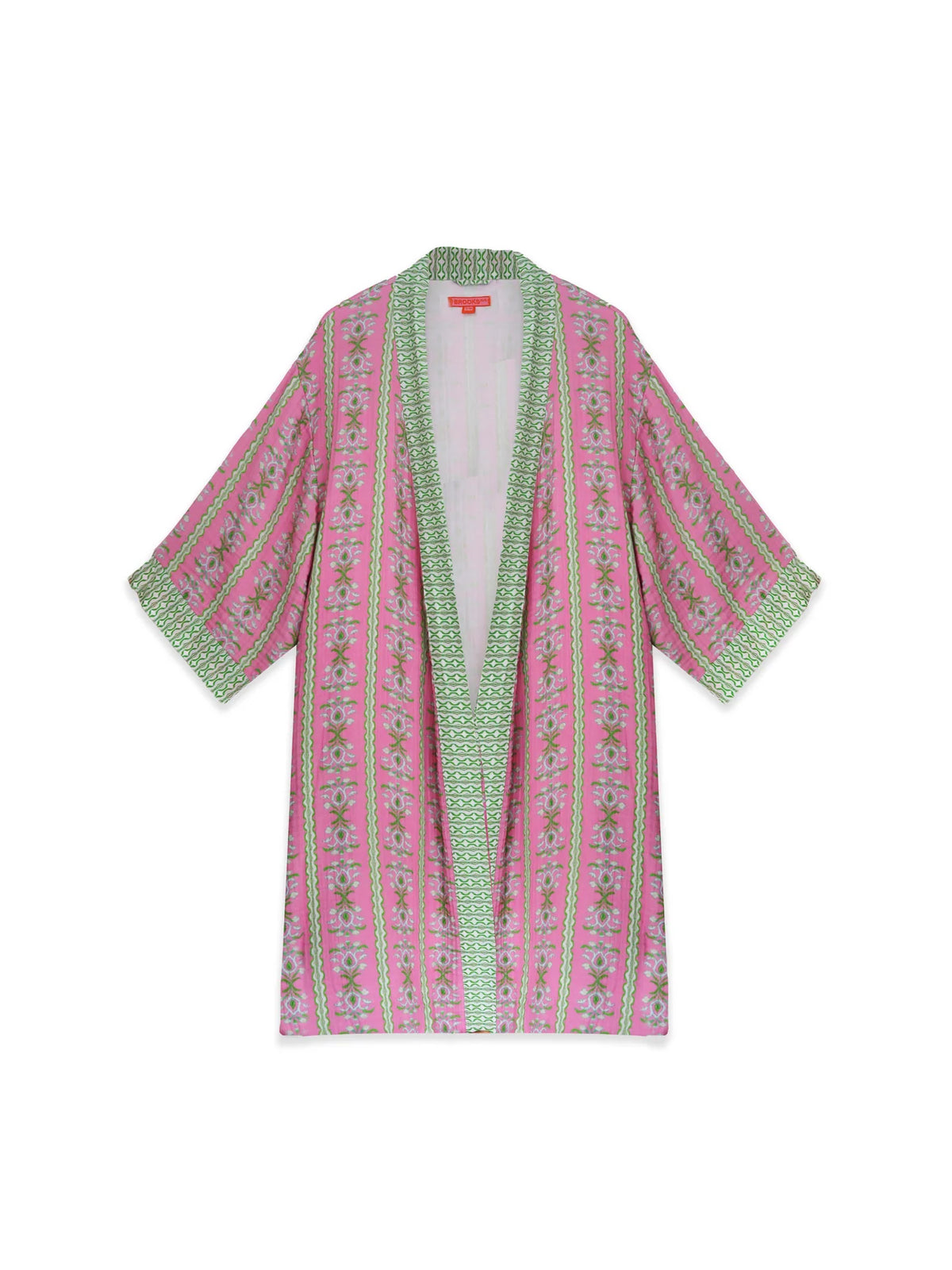 Cabana Striped Pink Bathrobe