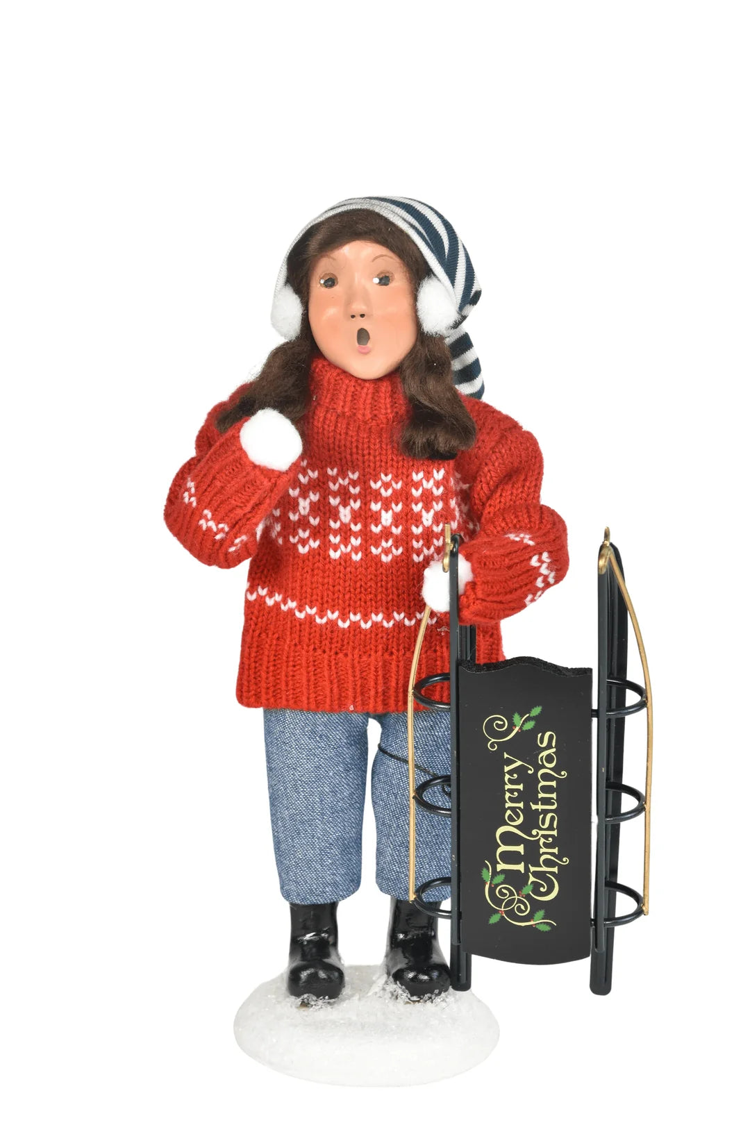 Sledding Girl