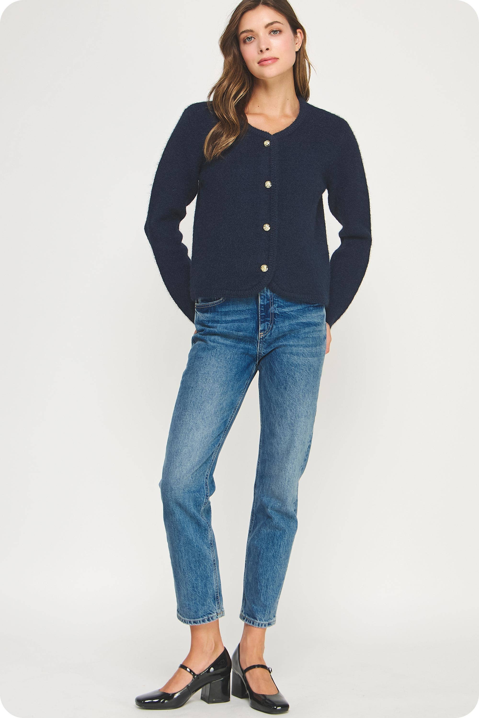 Button Down Cardigan