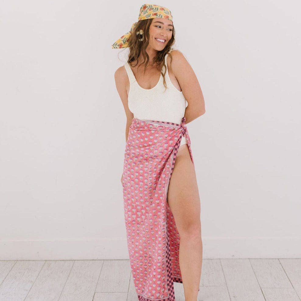 Raspberry Sarong