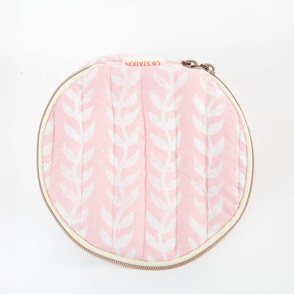 Block Print Circle Case