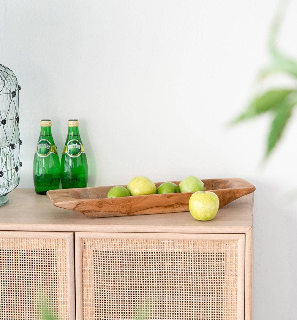 Teak Rect Tray