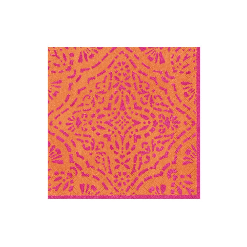 Annika Orange Cocktail Napkins