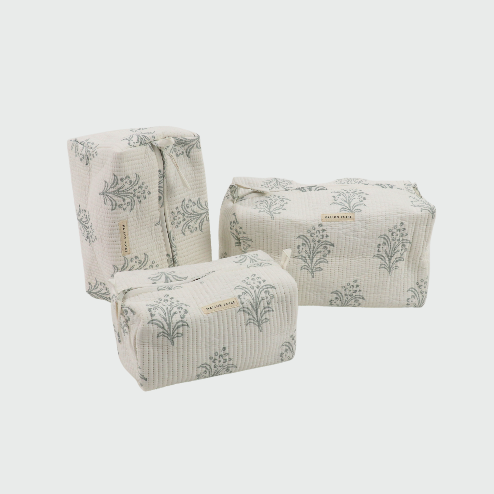 Eloise Toiletry Bag, Blue Mist