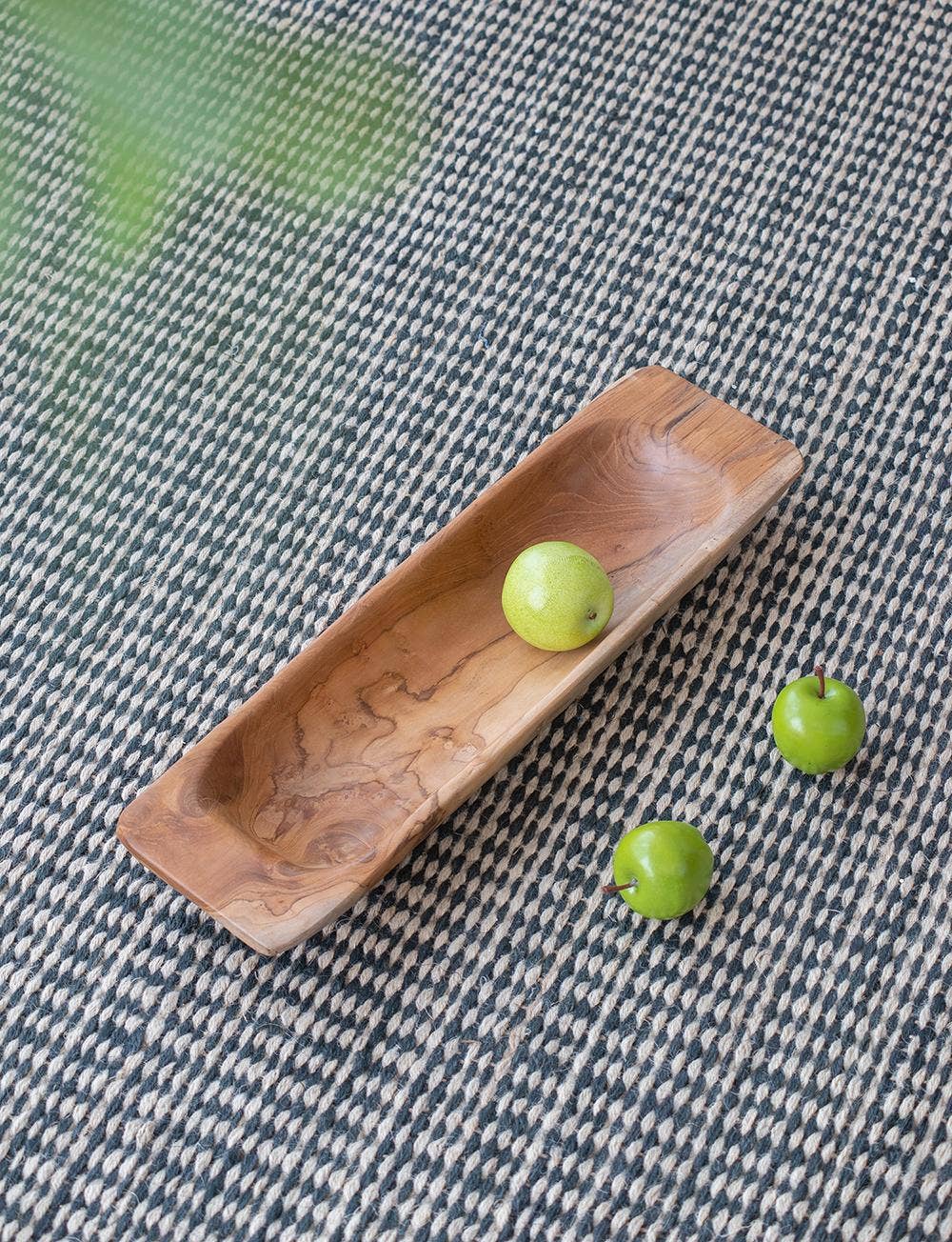 Teak Rect Tray