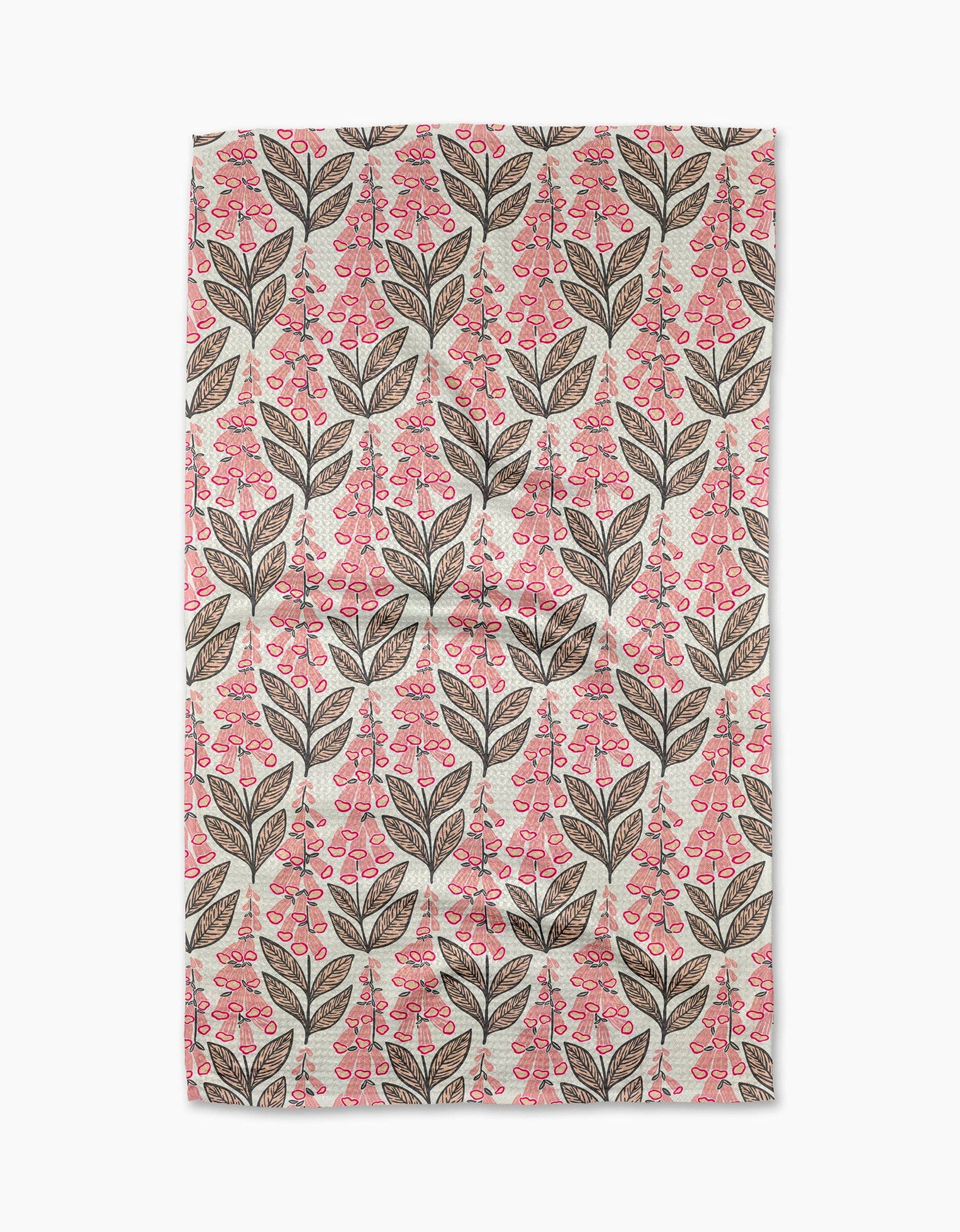 Foxglove Finery Tea Towel