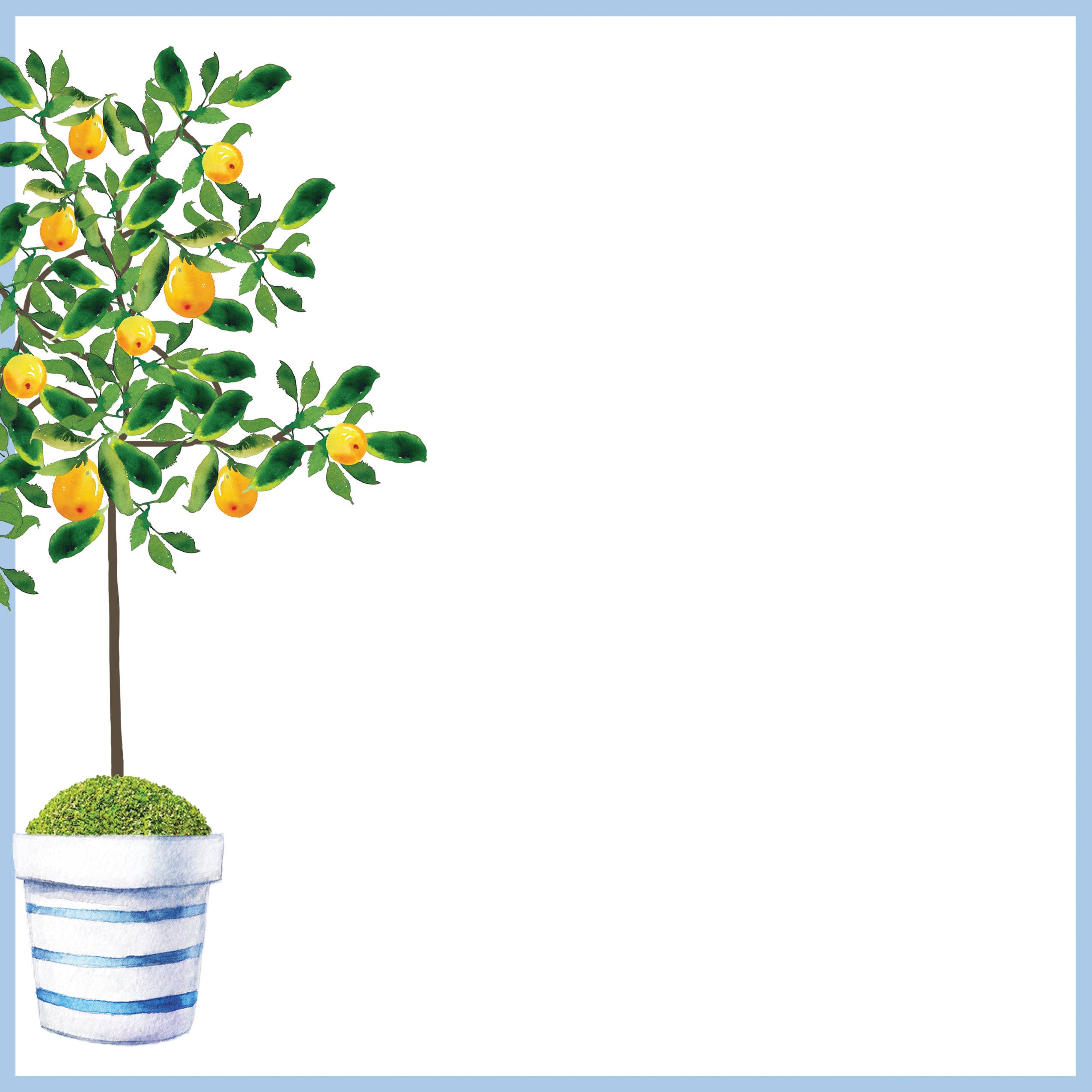 Lemon Tree Slab Notepad