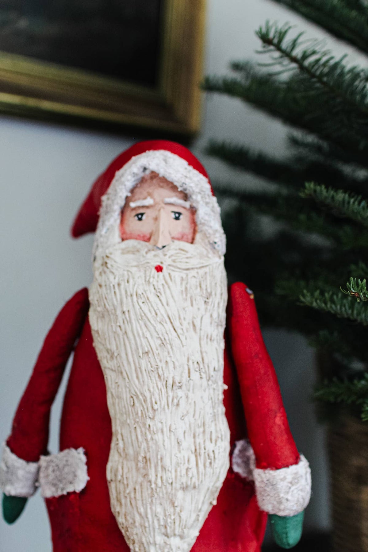 17.5" Canvas Father Santa (Red)