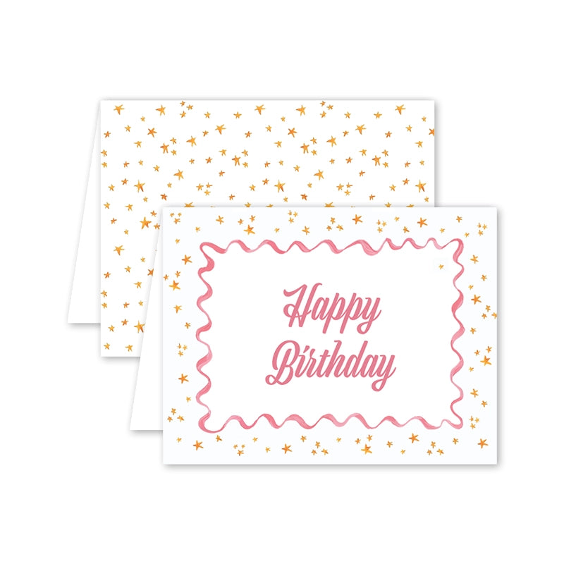 Festive Flashback Birthday Card