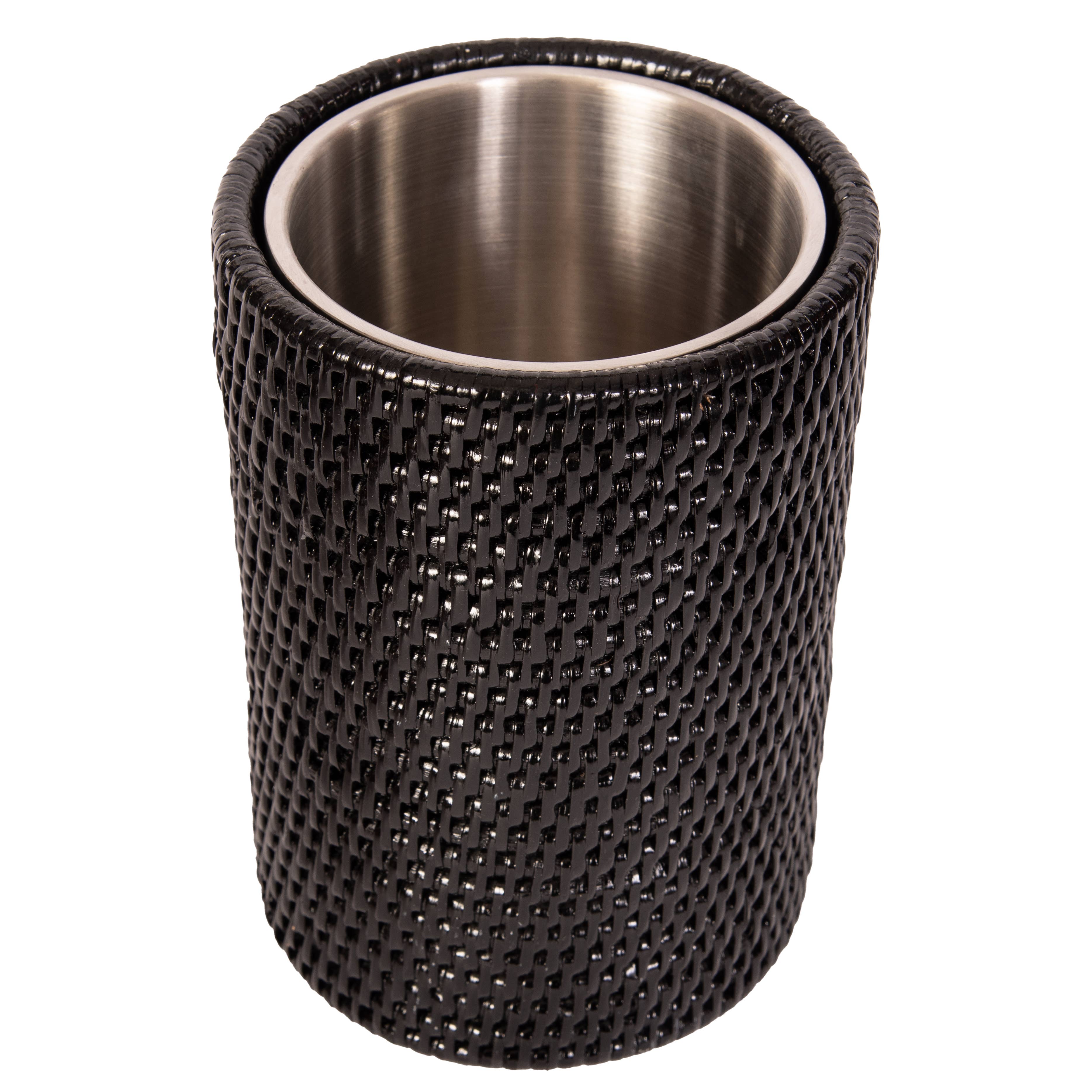Artifacts Rattan™ Stainless Steel Wine Chiller