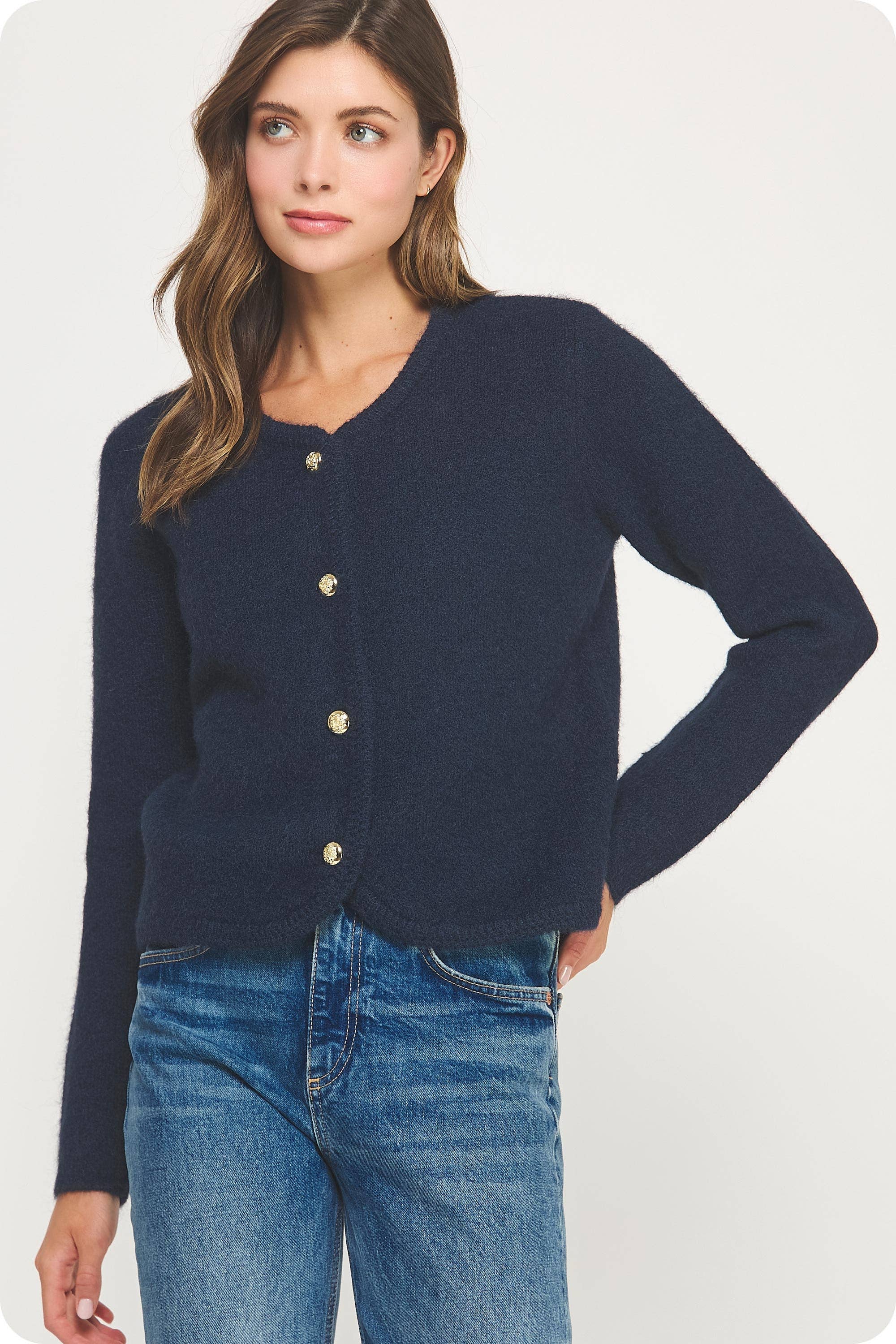 Button Down Cardigan