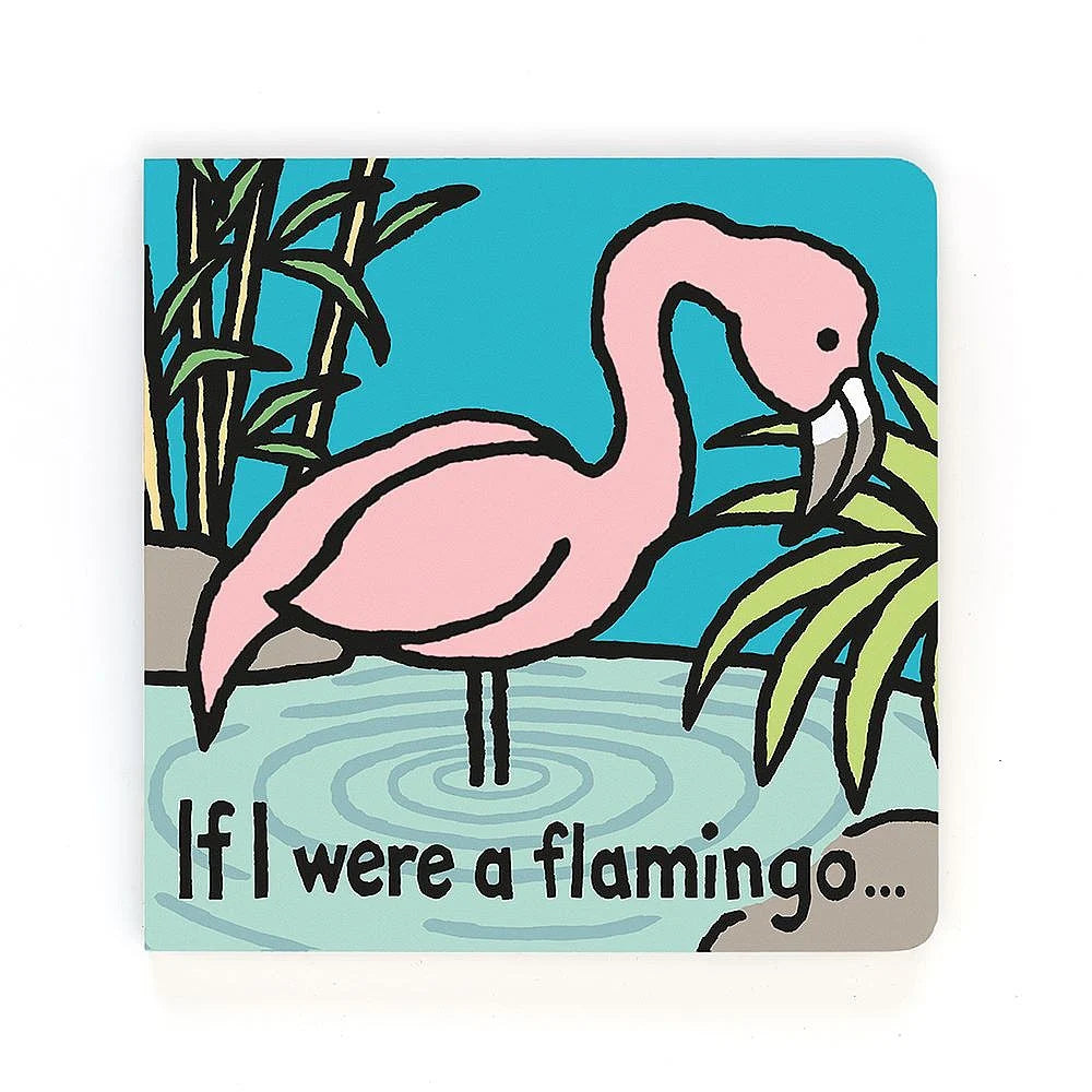JellyCat- "If I Were a Flamingo" Book