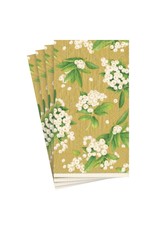 Christmas Berry Gold/White Guest Towel