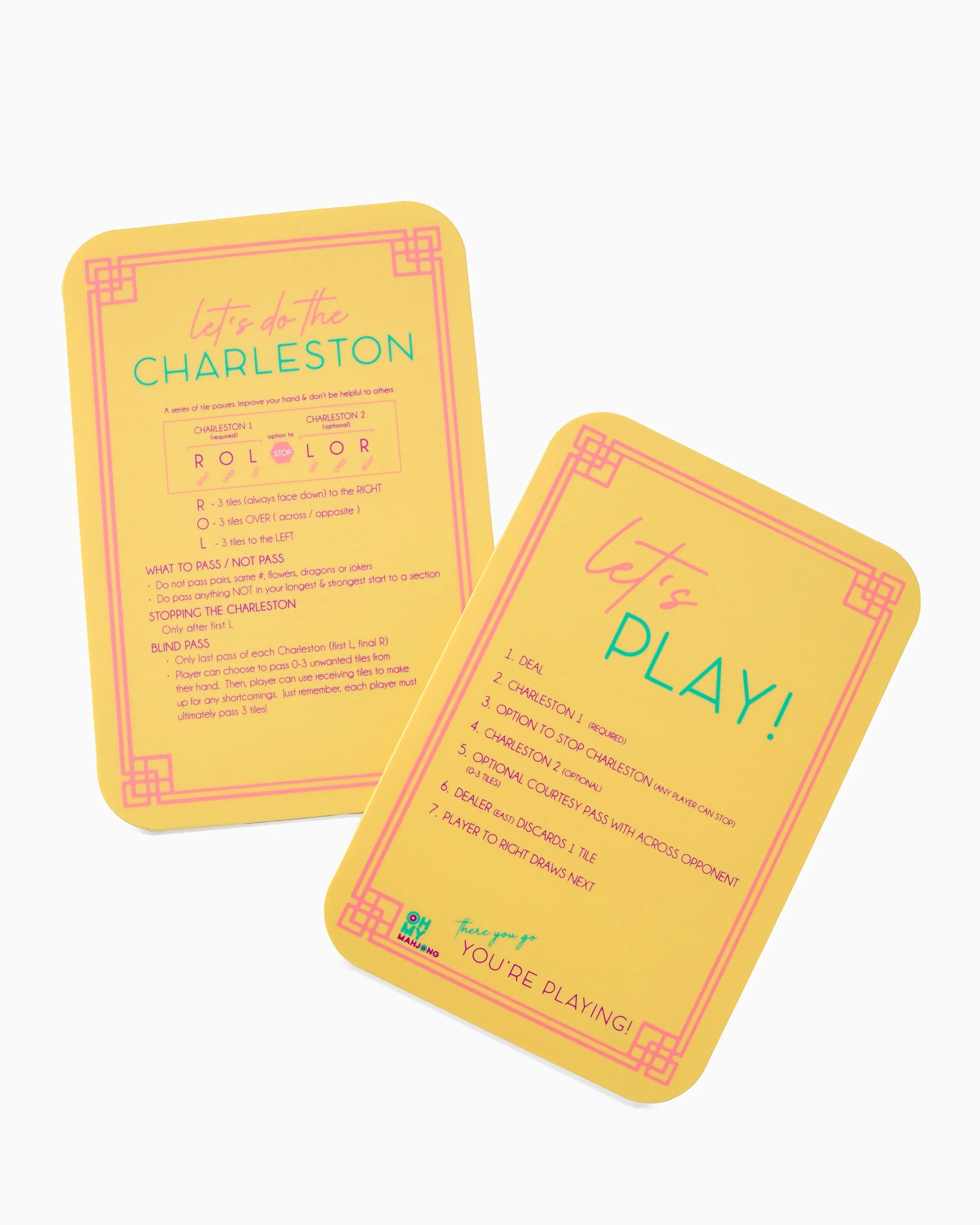 Yellow Mahjong Shufflers